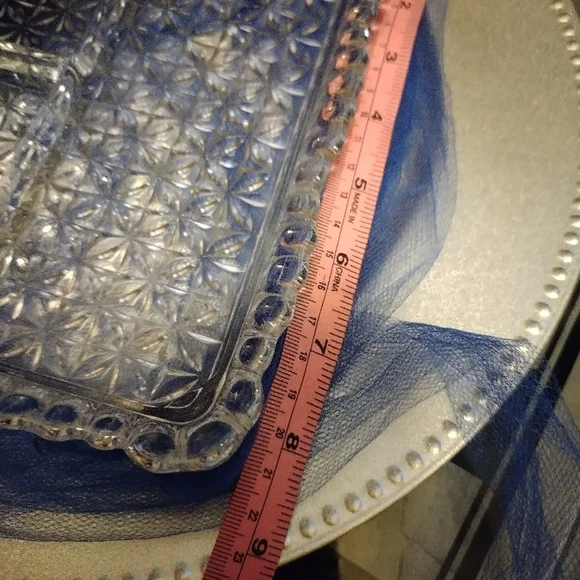 Small Rectangular Crystal Dish - Picture 3 of 5